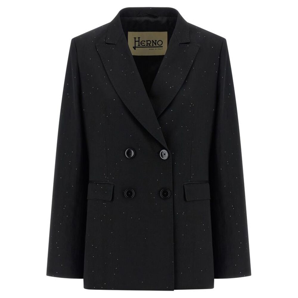 Herno Women Micro Sequin Blazer